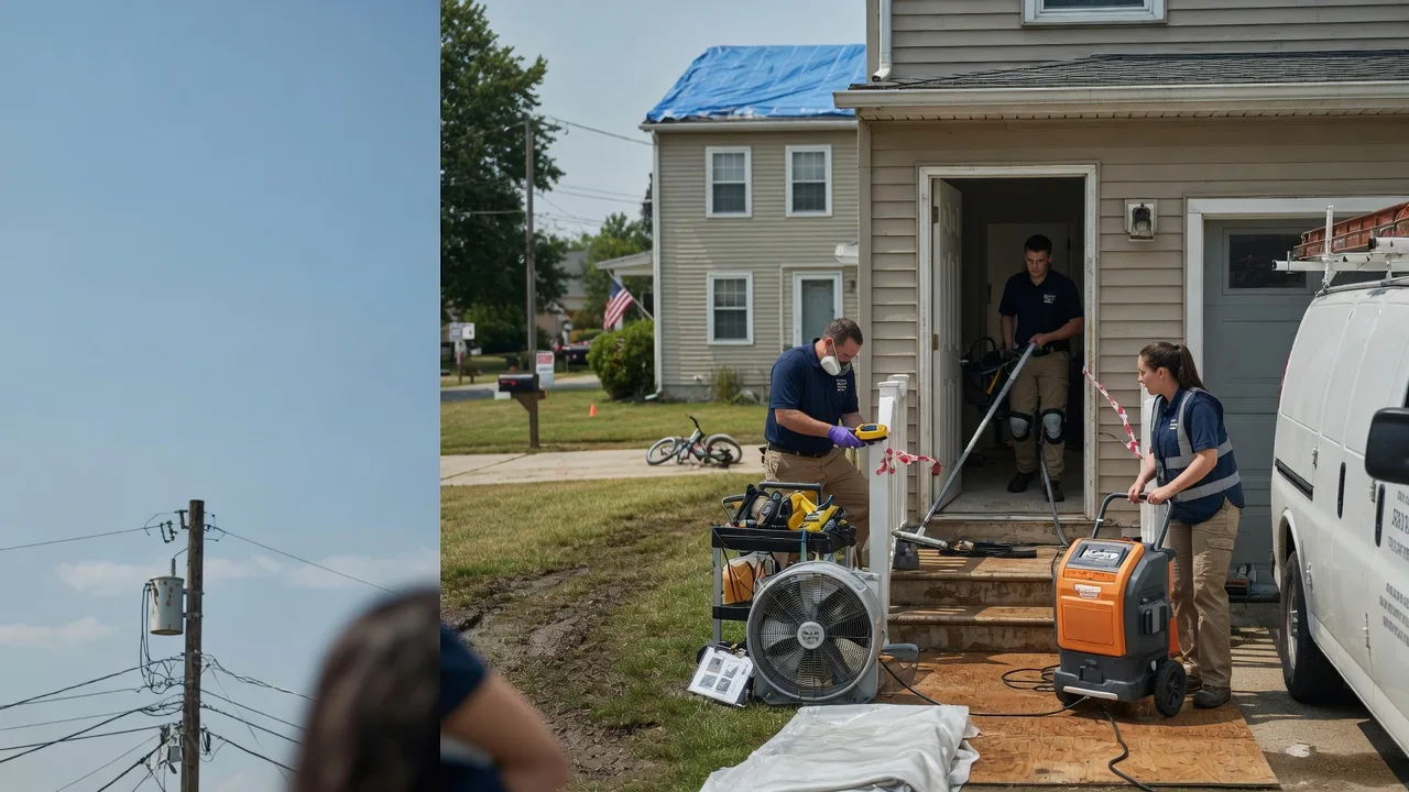 Water Damage Repair in Cranberry, PA near me